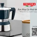PEDRINI Kaffettiera 3 Tách - Đỏ 12