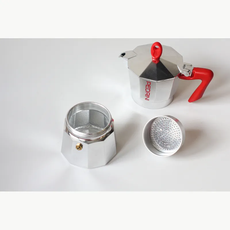 PEDRINI Kaffettiera 3 Cups - Red 13