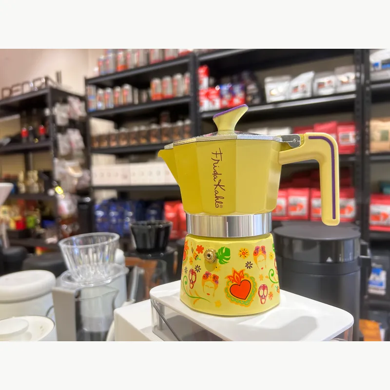PEDRINI Frida Kahlo Coffee Maker 6 Cups - Green 7