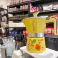PEDRINI Frida Kahlo Coffee Maker 6 Cups - Green 7