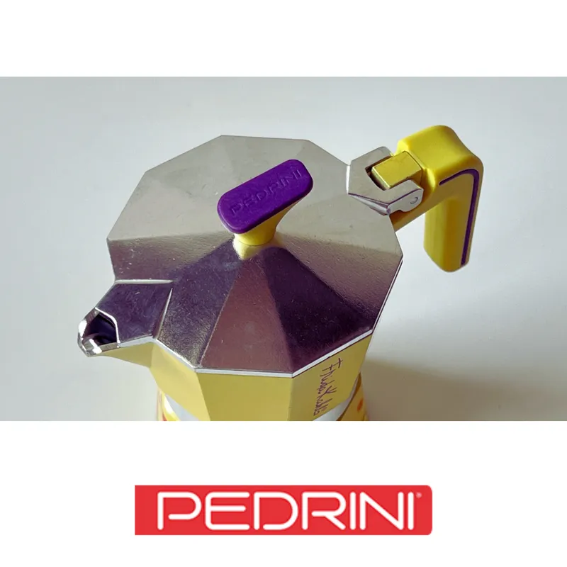 PEDRINI Frida Kahlo Coffee Maker 2 Cups - Yellow 11