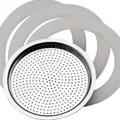 PEDRINI Bộ 3 Gioăng & 1 Lọc Thay Thế Kaffettiera Ấm Pha Cà Phê 2 Tách 1