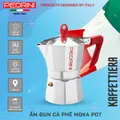 Combo 2x PEDRINI Bộ 3 Gioăng & 1 Lọc Thay Thế Kaffettiera Ấm Pha Cà Phê 3 Tách 10