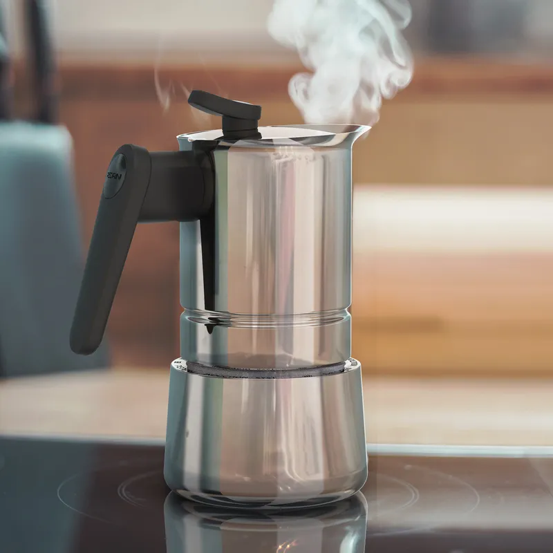 Combo 2x PEDRINI Bộ 3 Gioăng & 1 Lọc Thay Thế Kaffettiera Ấm Pha Cà Phê 3 Tách 4