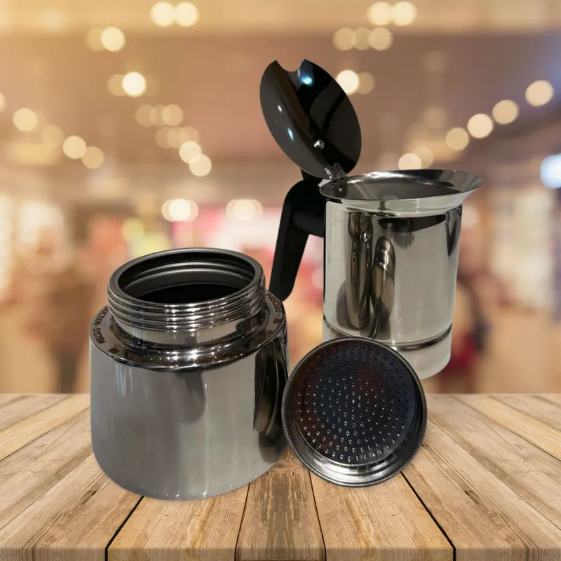Combo 2x PEDRINI Bộ 3 Gioăng & 1 Lọc Thay Thế Kaffettiera Ấm Pha Cà Phê 3 Tách 9