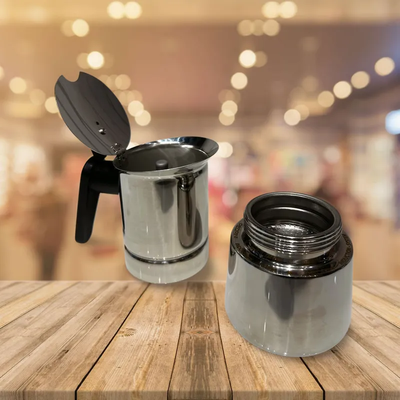 Combo 2 x PEDRINI Replacement Funnel Kaffettiera Coffee Maker 2 Cups 2