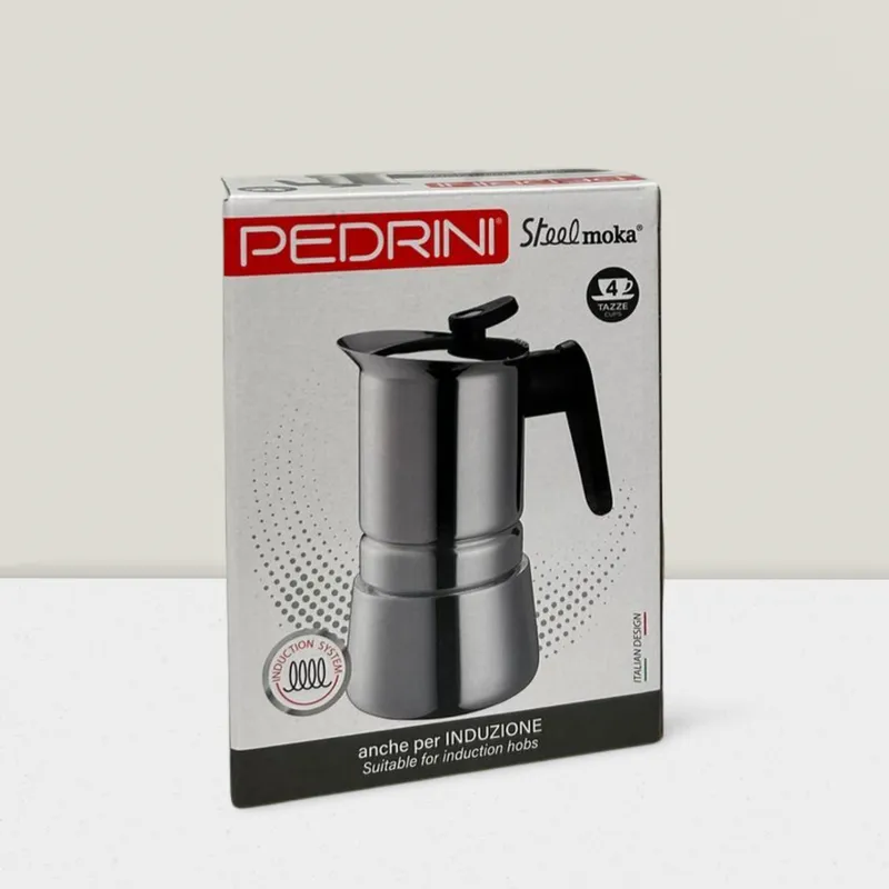 Combo 2x PEDRINI Phễu Thay Thế Kaffettiera Ấm Pha Cà Phê 3 Tách 14