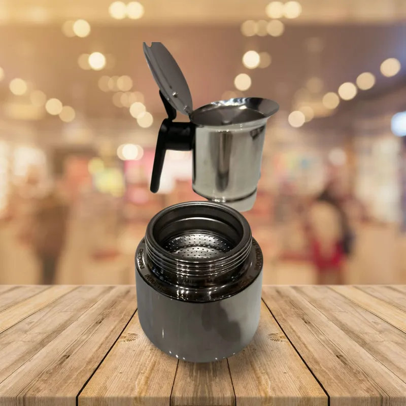 Combo 2x PEDRINI Phễu Thay Thế Kaffettiera Ấm Pha Cà Phê 3 Tách 5