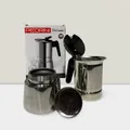 Combo 2x PEDRINI Bộ 3 Gioăng & 1 Lọc Thay Thế Kaffettiera Ấm Pha Cà Phê 3 Tách 8
