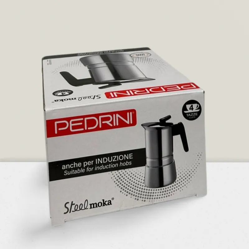 Combo 2 x PEDRINI Replacement Handle Kaffettiera Coffee Maker 2 Cups - Red 6