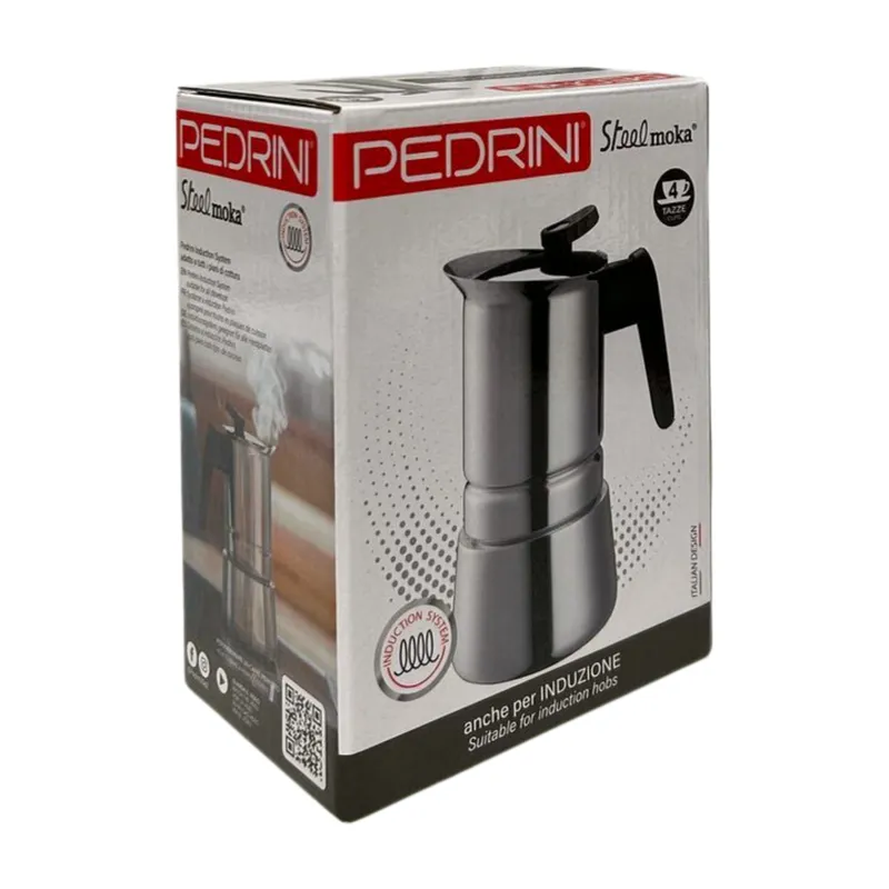 Combo 2 x PEDRINI Replacement Handle Kaffettiera Coffee Maker 2 Cups - Red 7