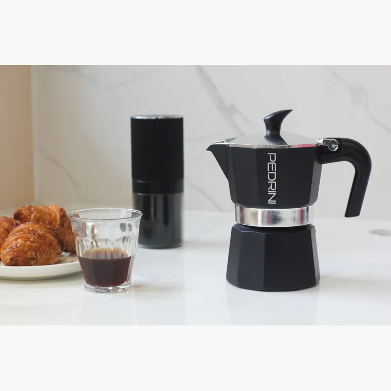 PEDRINI Aroma Ấm Pha Cà Phê 2 Tách - Đen 3