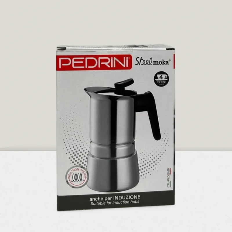 PEDRINI Aroma Coffee Maker 3 Cups - Black 13
