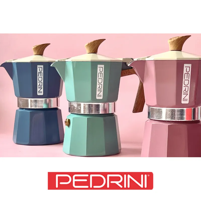PEDRINI Aroma Coffee Maker 3 Cups - Black 4