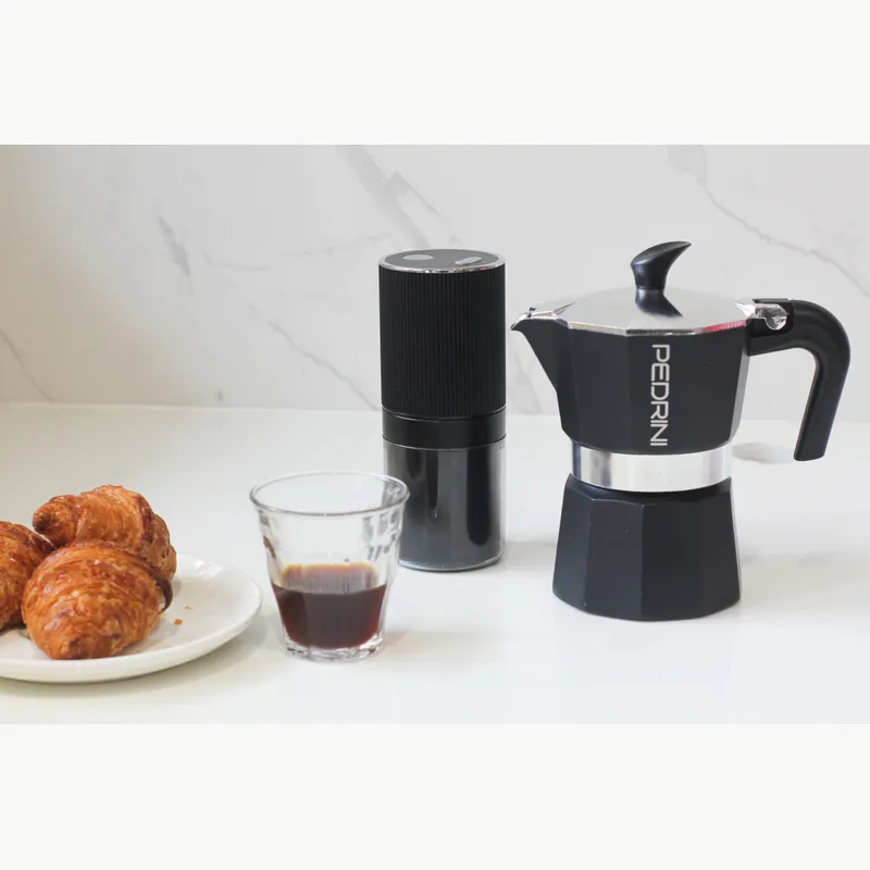 PEDRINI Aroma Coffee Maker 6 Cups - Black 10