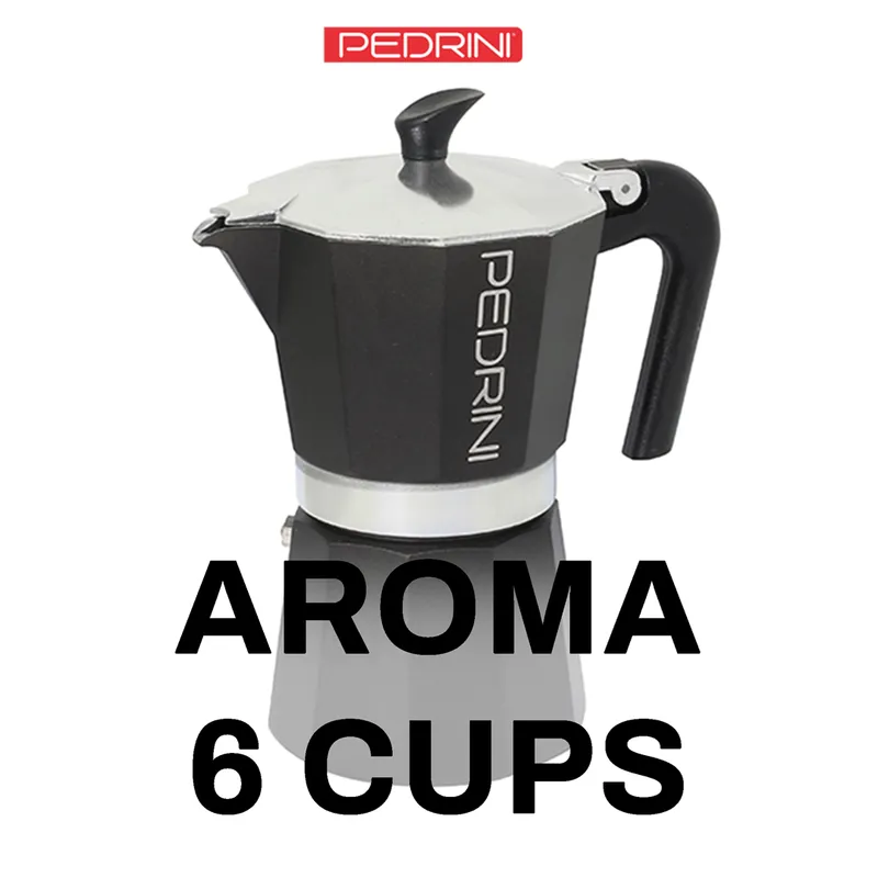 PEDRINI Aroma Coffee Maker 6 Cups - Black 15