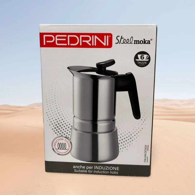 PEDRINI Aroma Coffee Maker 6 Cups - Black 7