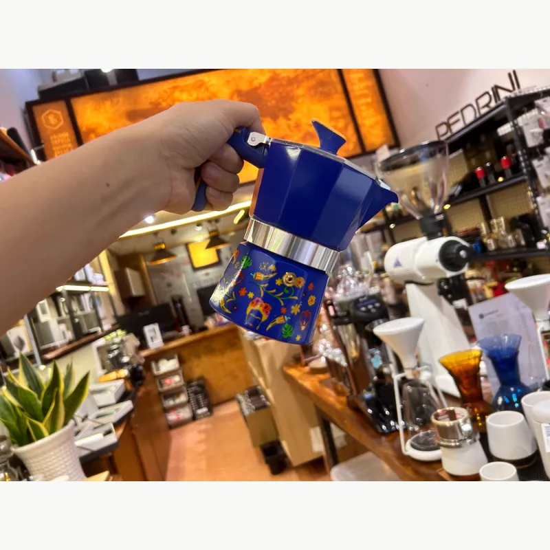 PEDRINI Frida Kahlo Coffee Maker 3 Cups - Yellow 8