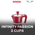 PEDRINI Infinity Passion Ấm Pha Cà Phê 2 Tách - Đỏ 9