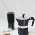 PEDRINI Kaffettiera Ấm Pha Cà Phê 2 Tách - Đen 6