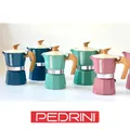 PEDRINI Kaffettiera Ấm Pha Cà Phê 6 Tách - Đỏ 11