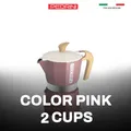 PEDRINI MyMoka Color Ấm Pha Cà Phê 2 Tách - Hồng Vintage 9