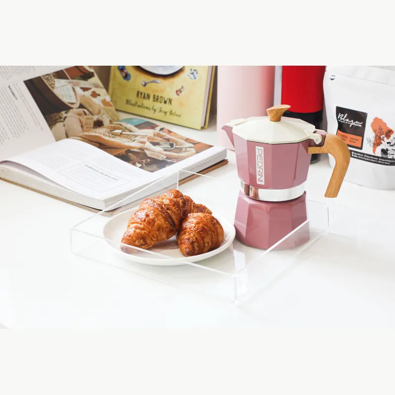 PEDRINI MyMoka Color Ấm Pha Cà Phê 3 Tách - Hồng Vintage 11