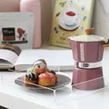 PEDRINI MyMoka Color Ấm Pha Cà Phê 3 Tách - Hồng Vintage 15