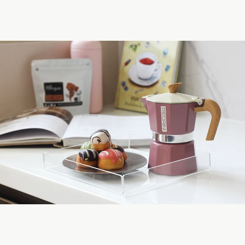 PEDRINI MyMoka Color Ấm Pha Cà Phê 3 Tách - Hồng Vintage 3