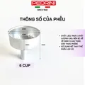 PEDRINI Phễu Thay Thế Kaffettiera Ấm Pha Cà Phê 6 Tách 14