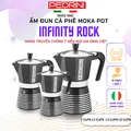 PEDRINI Tay Cầm Thay Thế Kaffettiera Ấm Pha Cà Phê 2 Tách - Đỏ 11