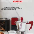 PEDRINI Tay Cầm Thay Thế Kaffettiera Ấm Pha Cà Phê 2 Tách - Đỏ 5