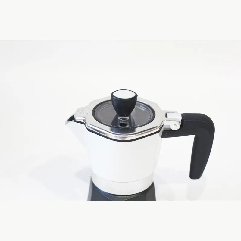 PEDRINI Sei Moka plus Coffee Maker 3 Cups - Painted aluminium 3